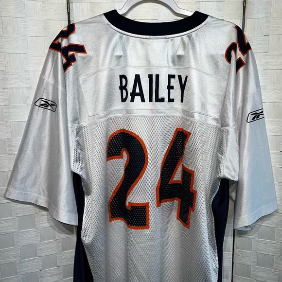 Broncos Mens Jersey Champ Bailey #24 Size XL Sporty Football NFL - Picture 4 of 11